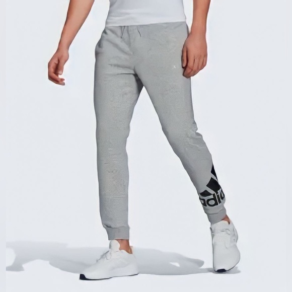 adidas Other - ADIDAS ESSENTIALS FLEECE TAPERED CUFF LOGO PANTS (NWT) (Size: 2XL) 💫✨🙌🏼